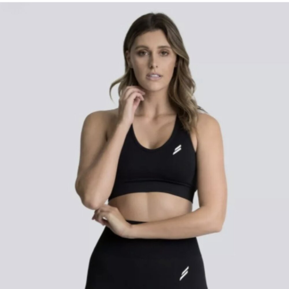 DOYOUEVEN Hyperflex Seamless Top - Black & Cool Charcoal - Large 2pc